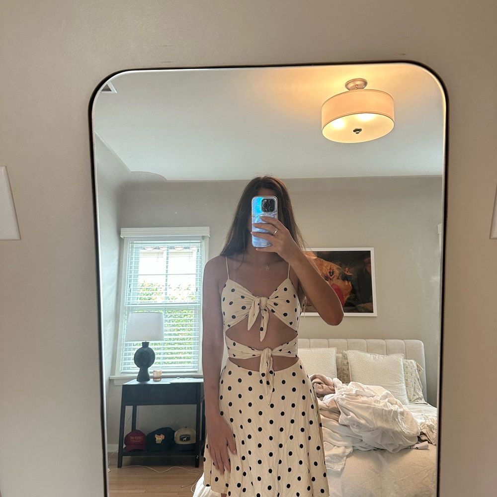 Mini Polka Dot Dress